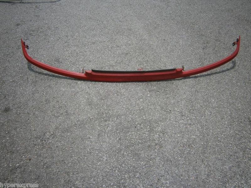 Honda civic ef9 sh3 hatchback oem maroon front bumper panel filler