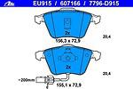 Ate eu915 front disc pads