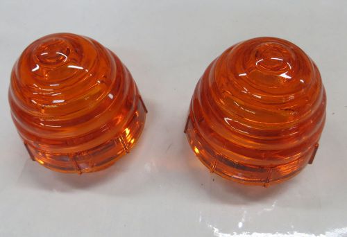 Front amber turn signal lens fits mercedes 190sl 190 sl w121 ponton 356 porsche