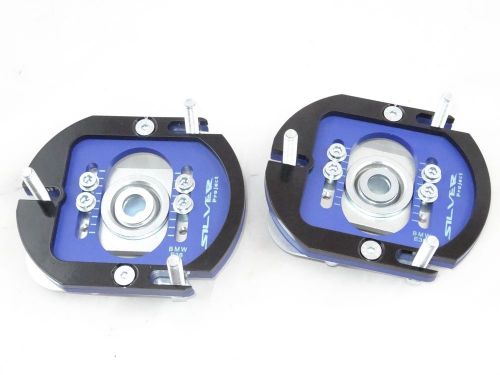 Camber plates e36 3d 2way drift bmw top mounts blue