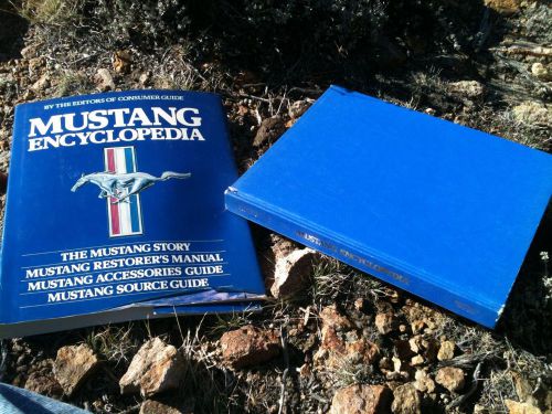 Mustang encylopedia book 1982 1st edt 287 pgs restore manual mustang story guide