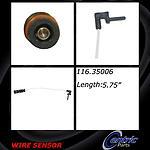 Centric parts 116.35006 front disc pad sensor wire