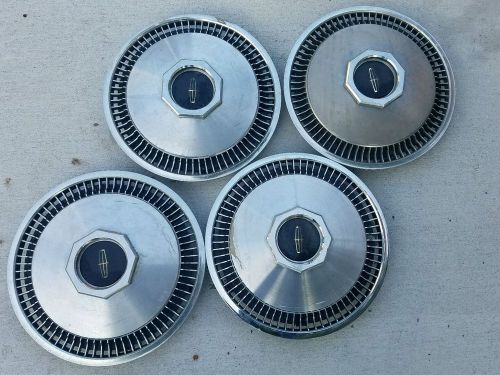 78 1978 lincoln continental hub caps wheel covers set of 4 oem