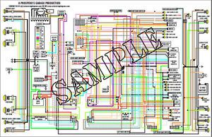 Color wiring diagram 11x17 for 1986 porsche 911 carrera turbo convert  10 pages!