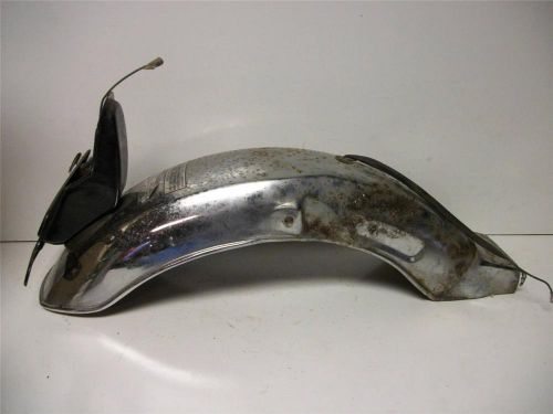 79 honda cm 185 t twinstar rear fender w / tail light bracket s18