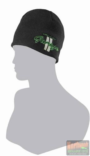 Arctic cat adult garage beanie / hat - osfm - black 5253-114