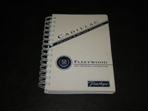 1995 cadillac fleetwood owners manual