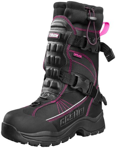 Castle x racewear barrier 2 womens snowmobile boot magenta