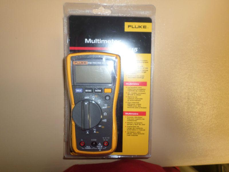 Fluke 115 compact true-rms digital multimeter: brand new - free shipping!!