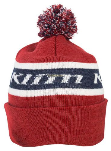 2017 klim bomber beanie - red