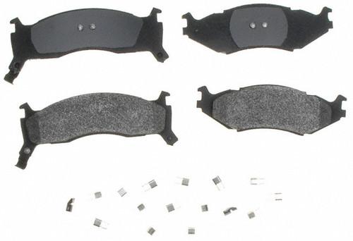 Raybestos sgd524m brake pad or shoe, front-service grade brake pad