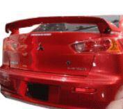 Painted mitsubishi lancer factory spoiler 2008-2013