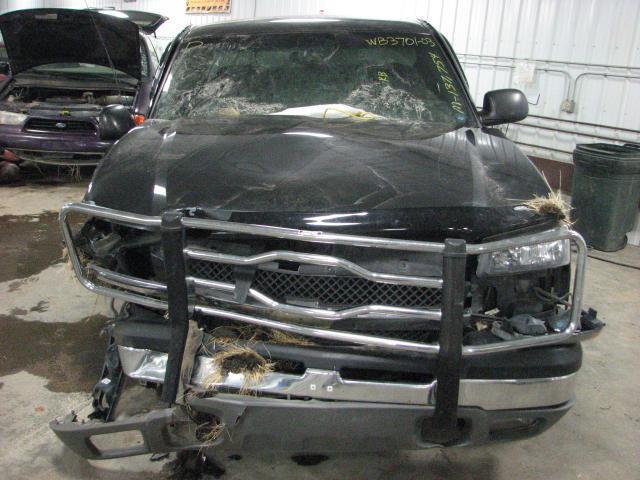 2003 chevy silverado 2500 pickup rear seat belt & retractor only lh driver gray