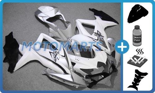 Bundle for suzuki gsxr 600 750 08 09 k8 injection body kit fairing windscreen ac