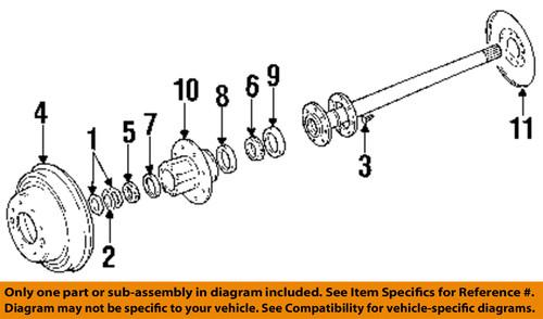 Dodge oem 4797126 brake-lock