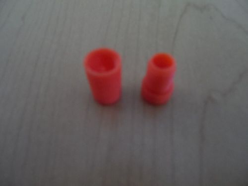 25 units - pt1424 orange posi twist electrical connectors 14-24 gauge