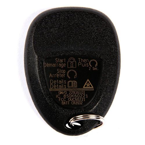 Keyless entry transmitter fits 2007-2010 saturn outlook  gm genuine parts