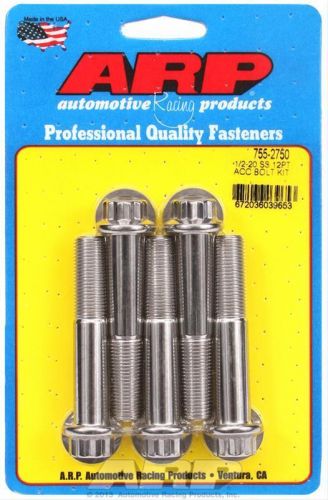 Arp stainless steel bolts 755-2750