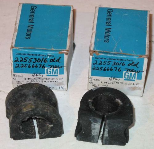 1984-1991 cavalier skyhawk sunbird nos stabilizer bushings 22532212