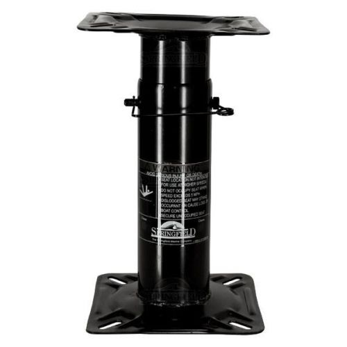 Springfield marine 1561107 - economy 12&#034;-18&#034; h e-coat steel adjustable post