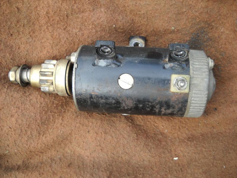 Johnson evinrude omc outboard motor starter 1969 55 three cylinder