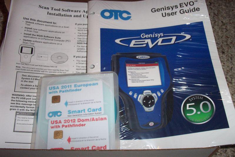 Otc genisys 2012 software bundle domestic asian with abs & 2011 european
