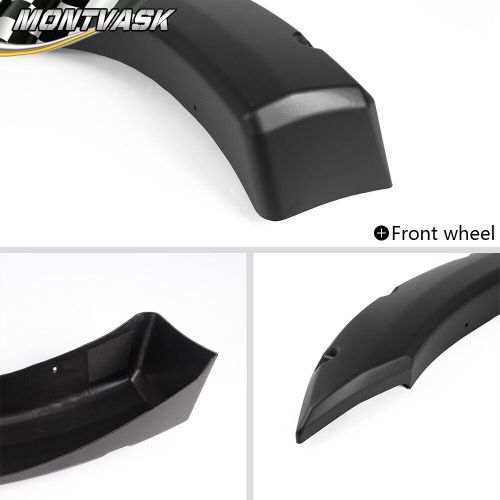 Fit for 99-07 ford f250 f350 super duty rivet pocket style fender flares 4pcs