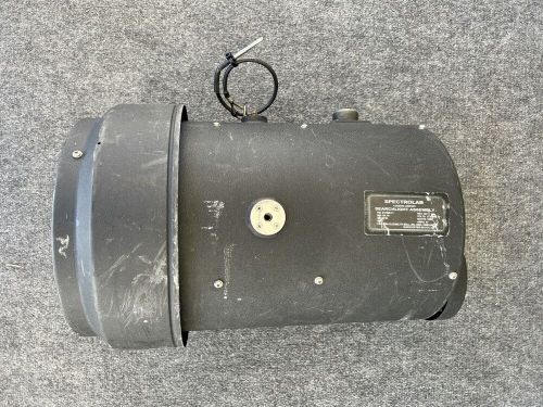 Spectrolab sx-16 helicopter searchlight (part no. 017500-11) with 9 hours usage