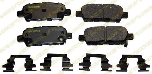 Monroe cx1393 brake pad or shoe, rear-monroe ceramics brake pad