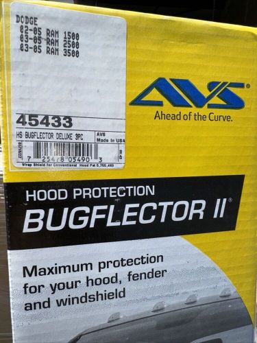 Auto ventshade bugflector ii stone/bug deflector; deluxe 3 pc. , pt# 45433