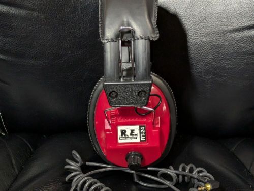 R.e. racing electronic rt-24 headphones headset tested working