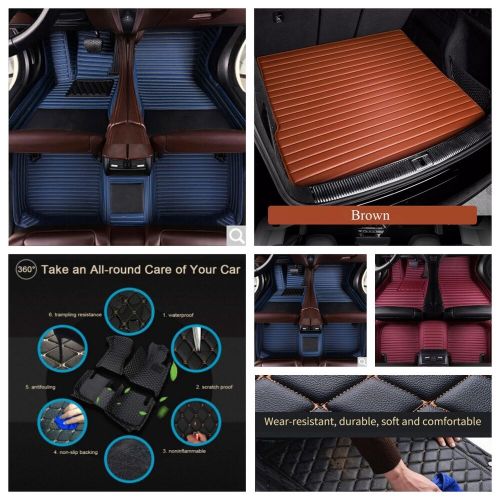 For buick car floor mats carpets cargo liner waterproof fit sedan/hatchback