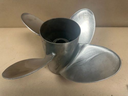 Clean used oem mercury offshore series 14 x 21 stainless propeller # 48-825902