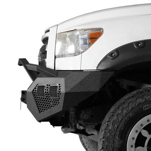 Off-road max steel front bumper w/ winch plate assembly fit tundra 07-13 pickup