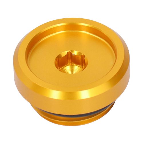 (gold) motorbike oil filler cover screw upgrade parts replacement for yzf