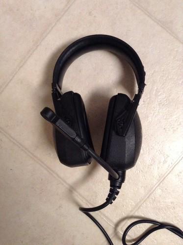 Aviation transpac academy pilot headset  h20-10s stereo  mono 3 pair awesome