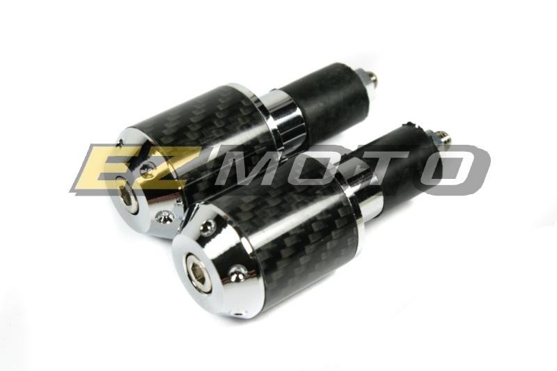 Chrome 7/8" 22mm bar end plug for daytona rocket scrambler speed street triple r