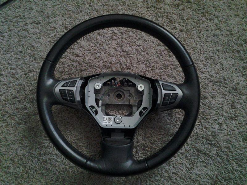 06-12 suzuki grand vitara steering wheel - black / leather 