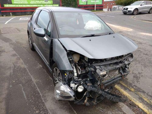 2011 citroen ds3 3 door 1.6l diesel ignition, steering lock and key