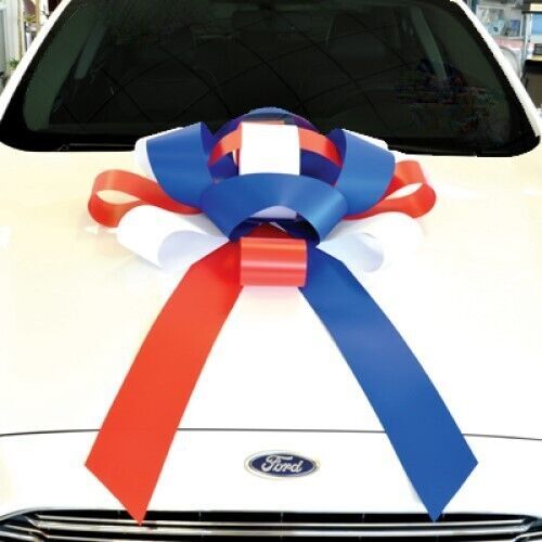 Jum-bow car bows, 30&#034; wide, 30&#034; tails