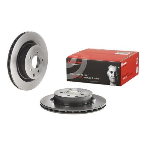 Brembo pair vented uv coated brake discs 09.7356.21