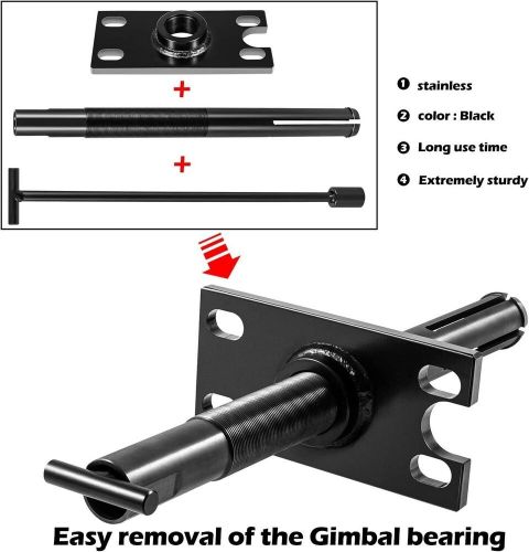 Gimbal bearing puller alignment tool &amp; hinge pin tool for mercruiser alpha bravo