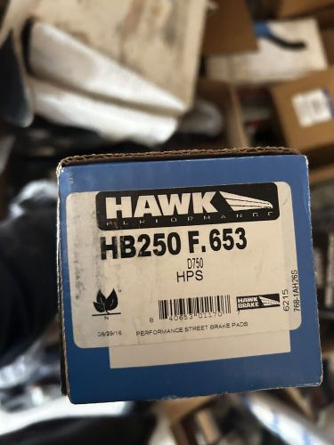 Hawk performance hb250f.653 fits chevrolet 98-02 hps street rear brake pads