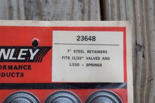 Manley performance steel retainers model # 23648 7 degree steel new 11/32&#034; 1.550