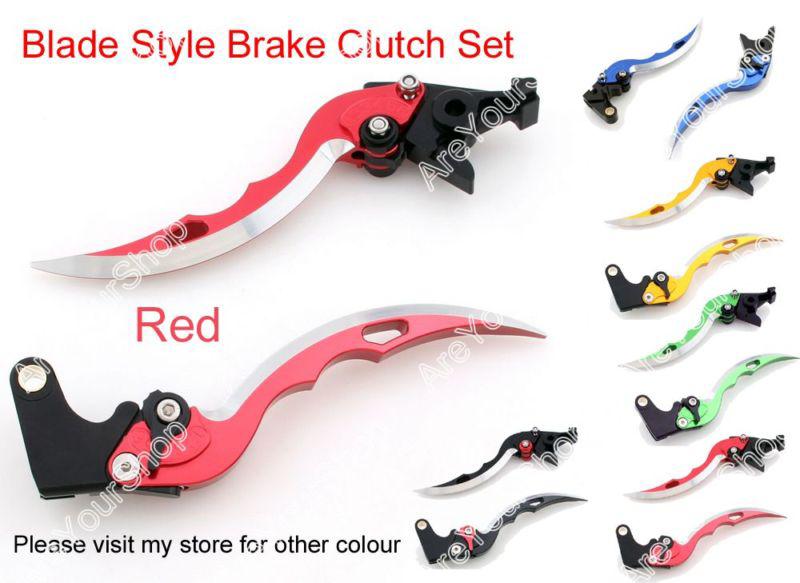 Racing blade brake clutch levers bmw s1000 rr 2010-2012 red