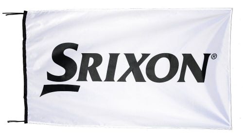 Srixon golf white landscape flag banner 5 x 3 ft 150 x 90 cm