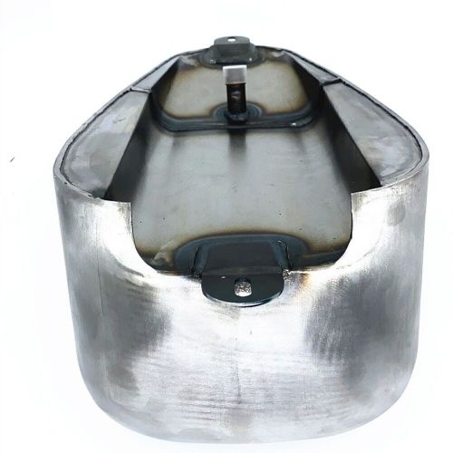 Motorcycle gas fuel tank w/cap for honda vlx400 600 steed 400 600 silvery