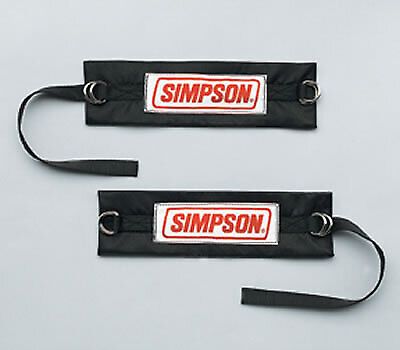 Simpson 36000bk arm restraints individual straps black