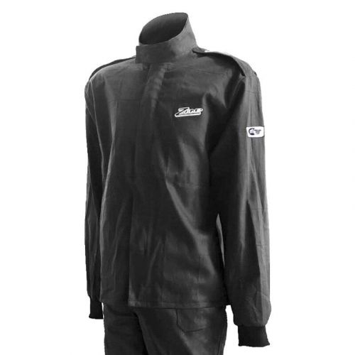 Zamp r01j003m - zr-10 series black cotton m single layer race jacket