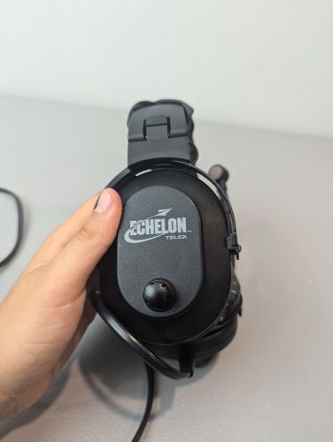 Echelon 100 telex aviation head set